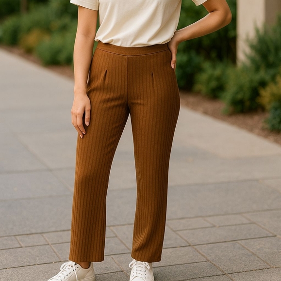 Womens PORCH Pull On Pants Size L - Picture 1 of 10